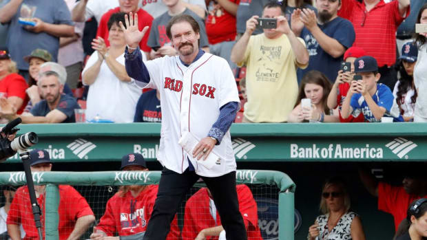 Former Boston Red Sox third baseman Wade Boggs